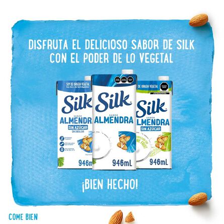 Silk Alimento Líquido de Almendra 946mL image number 6