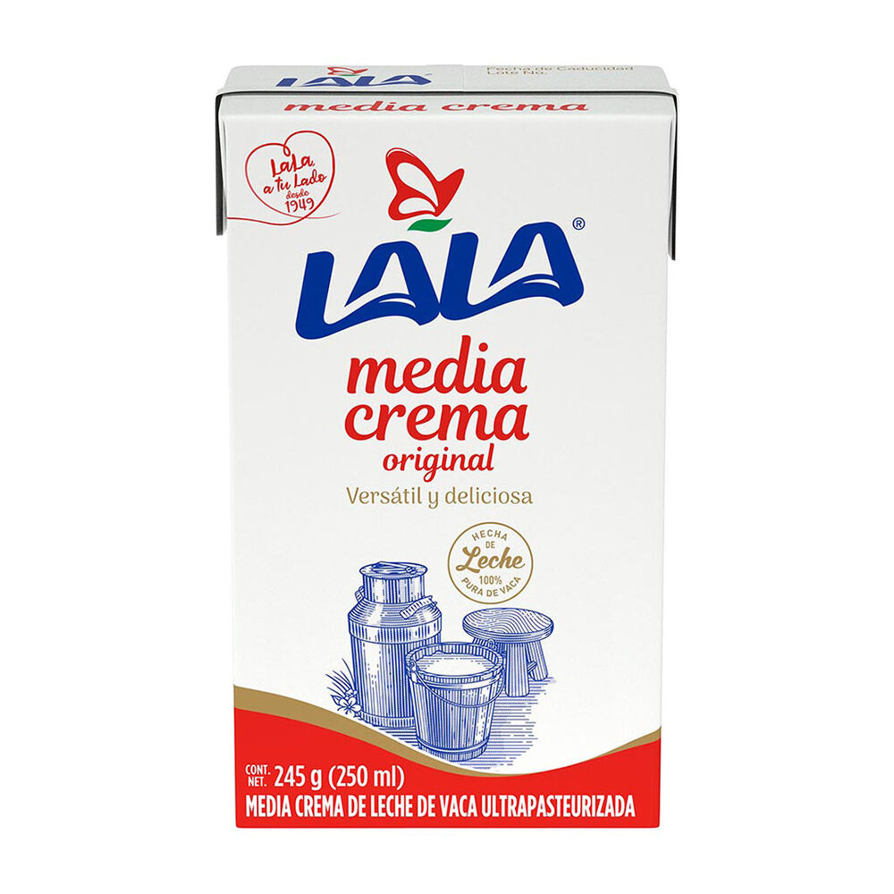 Media Crema Lala 250 ml image number 0