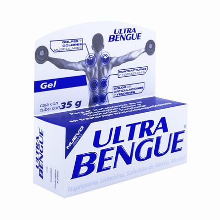 Gel Antiinflamatorio Ultra Bengue Lidocaina 35 gr image number 1