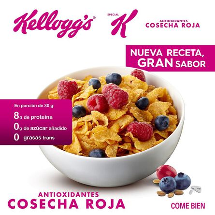 Cereal Kellogg's Special K Cosecha Roja Antioxidante Caja 340 Gr image number 3