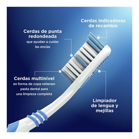 Cepillo Dental Oral-B Limpieza Profunda 3 piezas image number 3