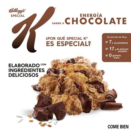 Cereal Kellogg's Special K Chocolate Energía Caja 360 Gr image number 2