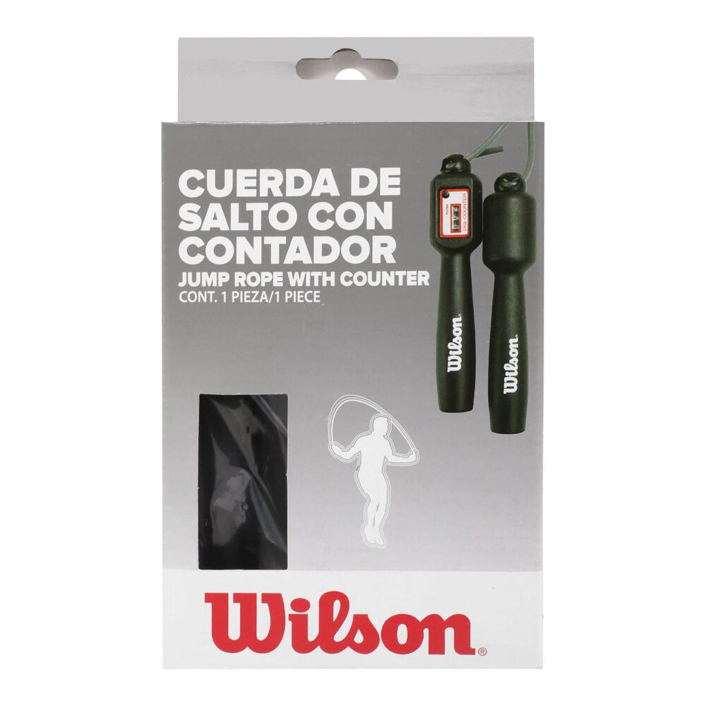 Cuerda C/Contador Negro Wilson image number 0