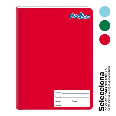 Cuaderno Profesional Norma Madison Cuadro 5mm 100 Hj image number 1