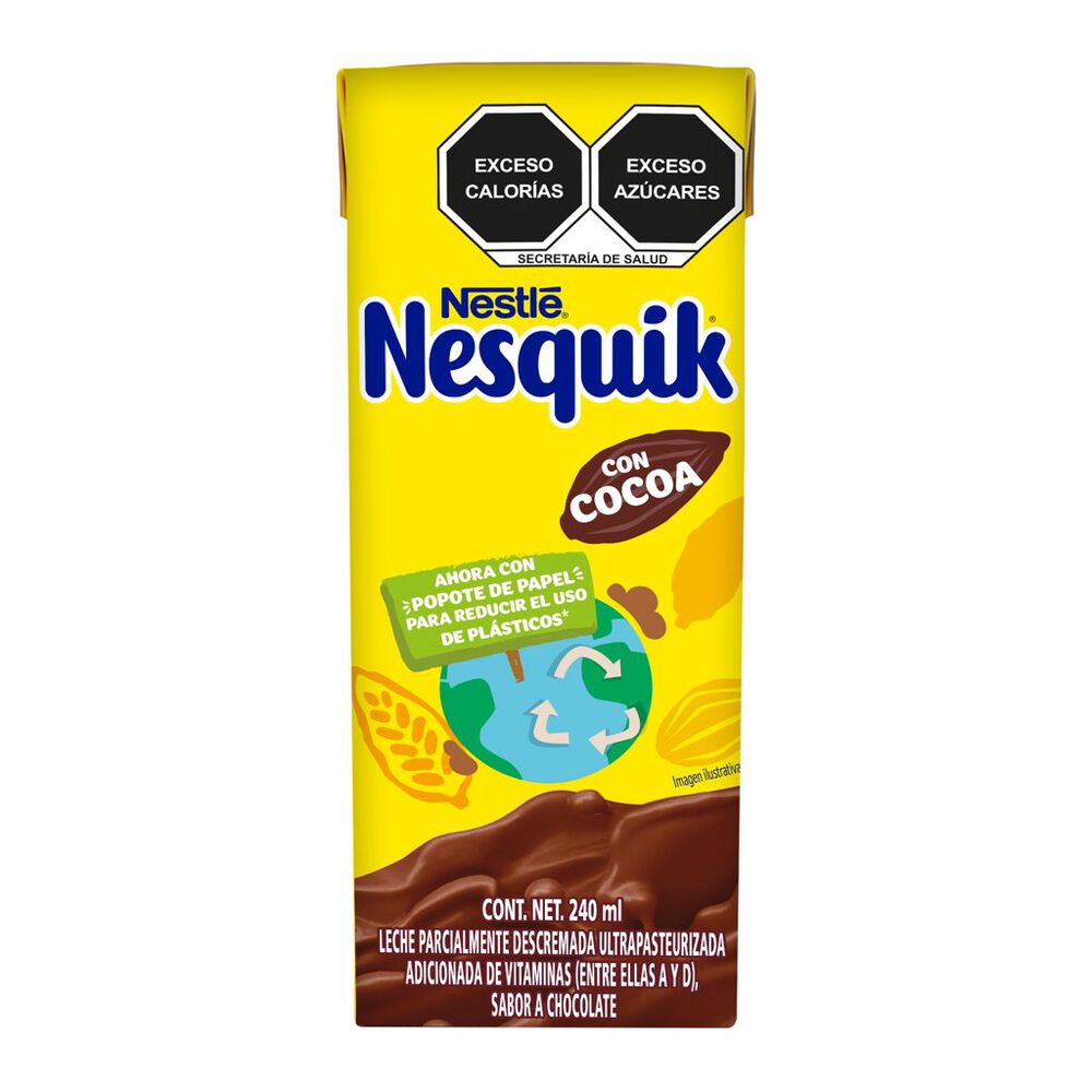 Leche Nesquik Sabor a Chocolate 240 ml image number 0