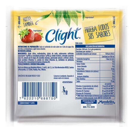 Concentrado en Polvo Clight sabor Té Limón 7 g image number 1