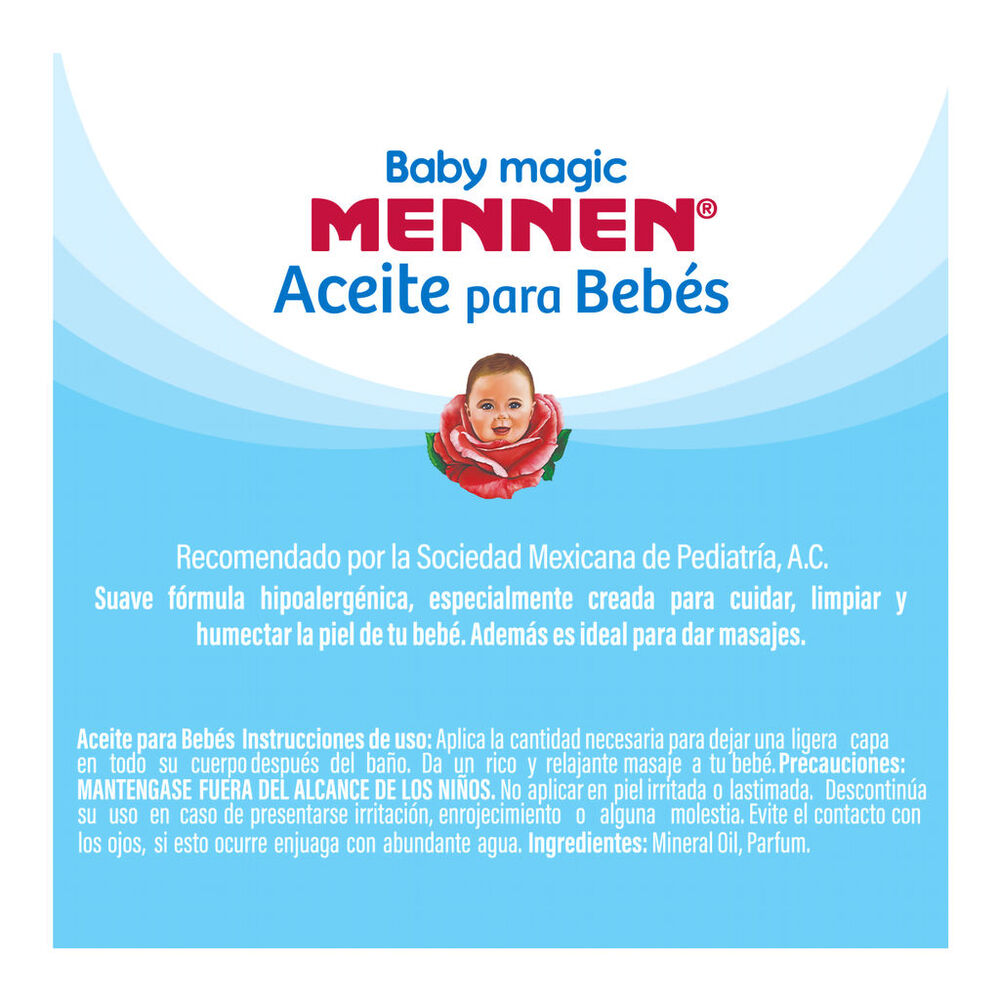 Aceite Mennen Baby Magic 100ml image number 1