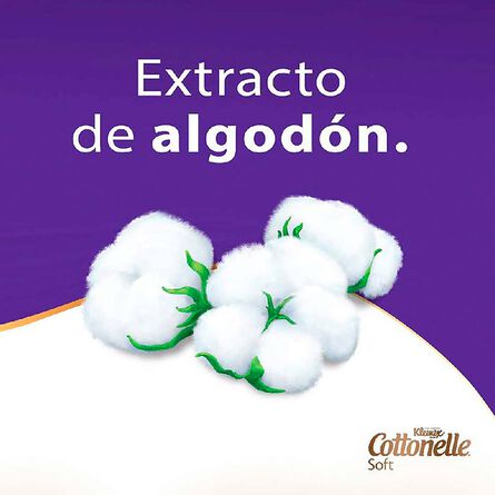 Papel Higiénico Kleenex Cottonelle Soft 32 Rollos, 180 Hojas Dobles image number 2