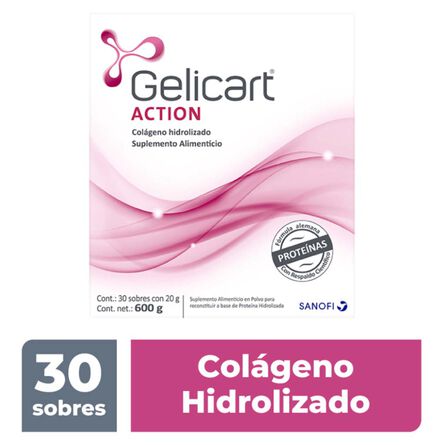 Colageno Hidrolizado Gelicart Action 20 g image number 4