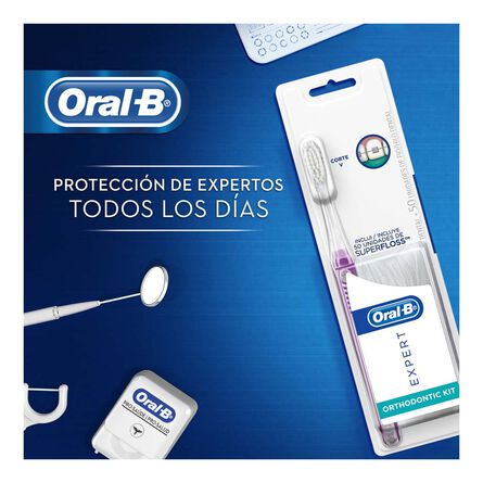 Cepillo Dental Oral-B Expert 1 pieza + Floss Kit image number 3