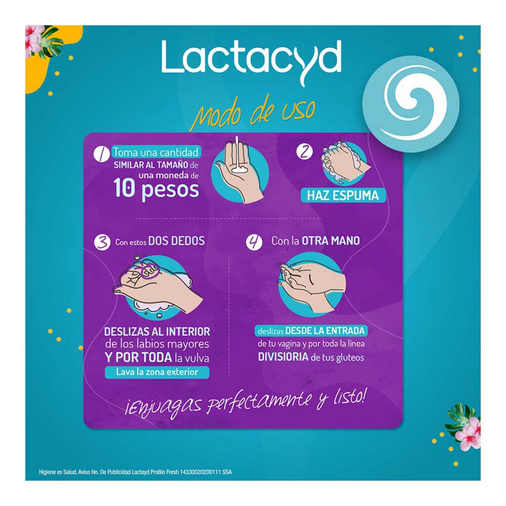 Lactacyd Pro.Bio Fresh Shampoo, 200ml image number 3