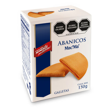 Galletas Mac´Ma Abanico 150 Gr image number 1