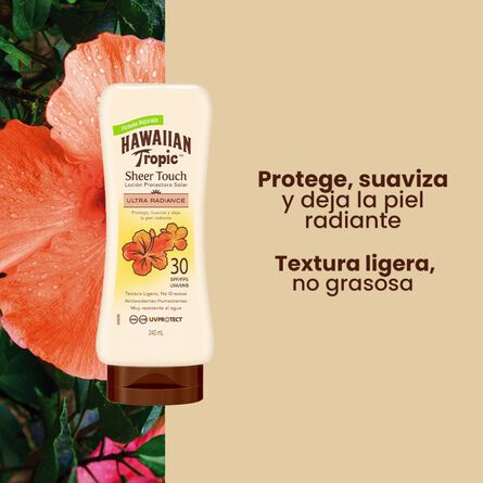 Protector Solar Hawaiian Tropic Sheer Touch FPS 30+ 240 ml image number 3