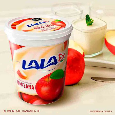 Yoghurt Lala Batido Manzana 900 g image number 4