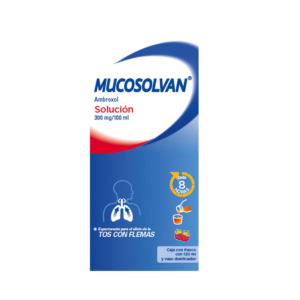 Mucosolvan 300 mg Sol con 120ml image number 0