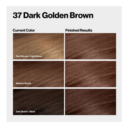 Tinte para cabello Beautiful Color Keratina Chocolate tono 37 59.1 ml image number 3