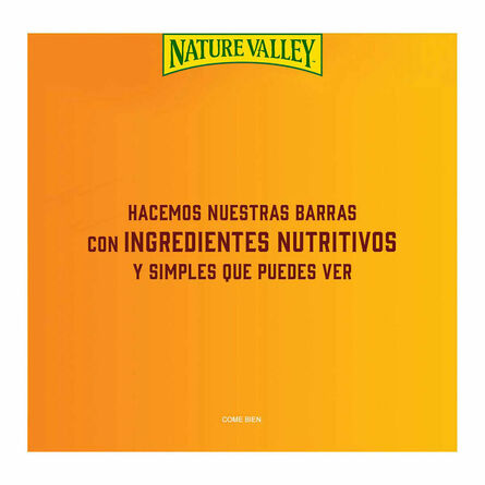 Nature Valley Barras sweet & salty cacahuate y crema de cacahuate y almendra 150 g image number 1