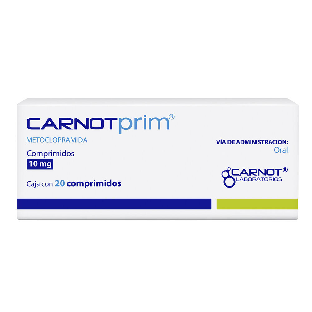 Carnotprim 10 mg Oral 20 Comprimidos image number 0
