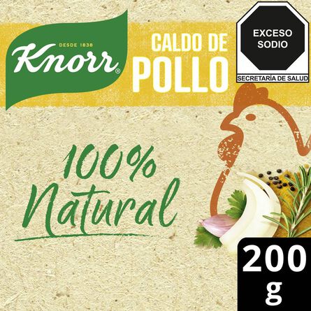 Caldo de Pollo 100% Natural de Knorr en Polvo 200 g image number 1