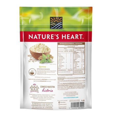Quinoa natural Nature's Heart Quinoa Raw 250g image number 1