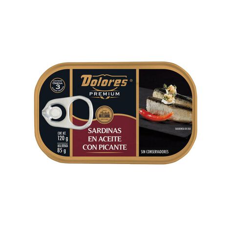 Sardina en Aceite Picante Dolores Premium 120 g