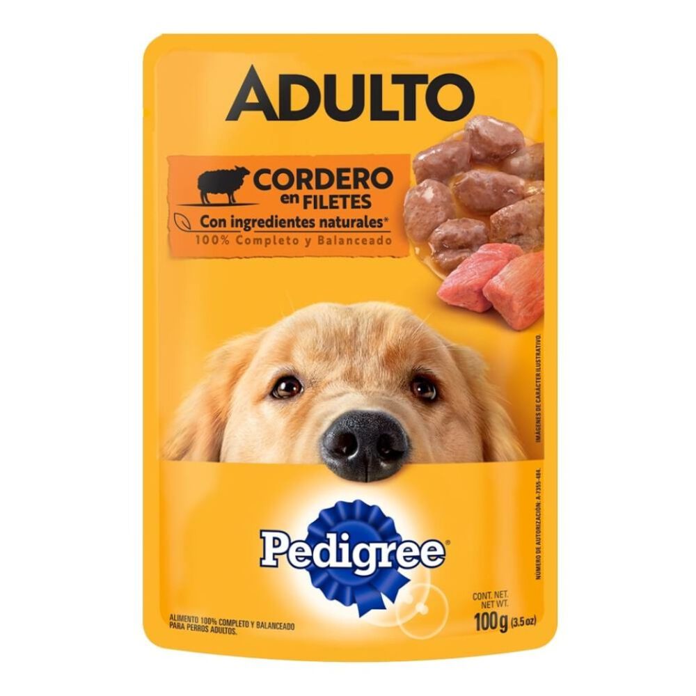 Pedigree Pouch Cordero 100gr image number 0