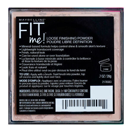 Polvo Suelto Maybelline New York FIT me! 05 Fair 20 g image number 1