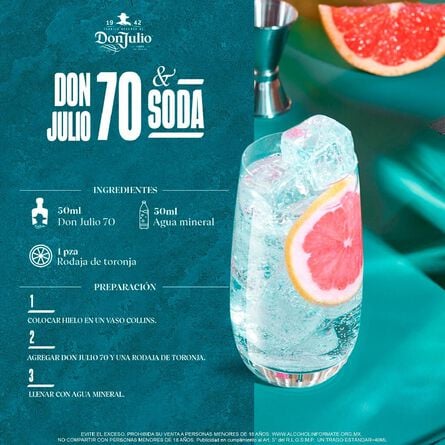 Tequila Don Julio 70 700 ml image number 2