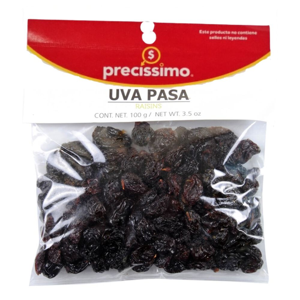 Uva Precíssimo Pasa 100 gr pieza image number 0