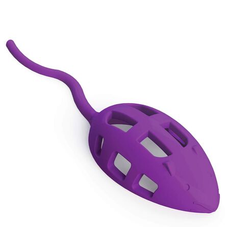 Dispensador de Premios para Gato Aikiou Mouse Toy Violeta image number 1