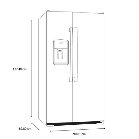 Refrigeradore Duplex GE Profile PNM26PGTCFS 26P3 image number 5