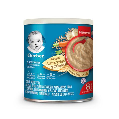 Alimento para lactantes Gerber Chips baby snacks de cereal de