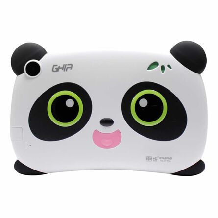 Tablet Ghia Kids Panda 7 Pulg 16 GB Blanca image number 1