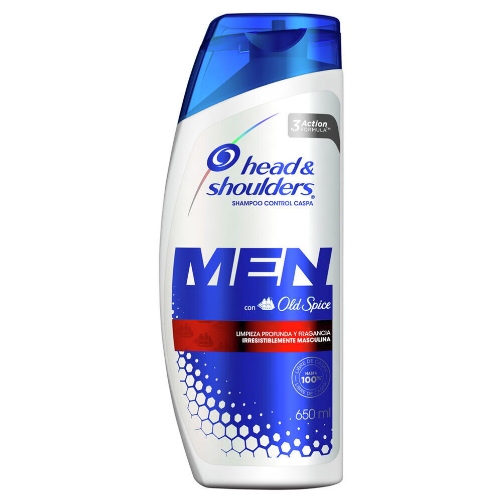 Shampoo Head & Shoulders Men Con Old Spice Control Caspa 650 mL image number 0