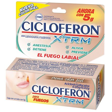 Cicloferon Xtrem 0.05g/0.02g Crema con 5gr image number 1