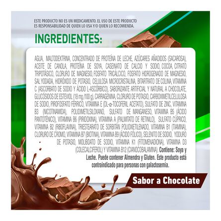 Suplemento Alimenticio Boost Azteca Alto en Proteína Chocolate 330 ml image number 2