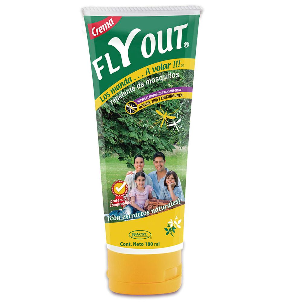 Fly Out Repelente De Insectos En Crema 180 ml image number 0
