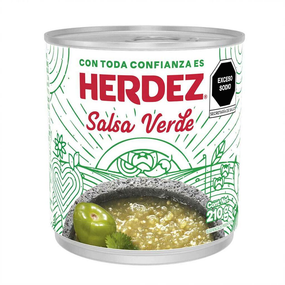 Salsa verde Herdez 210 g image number 0