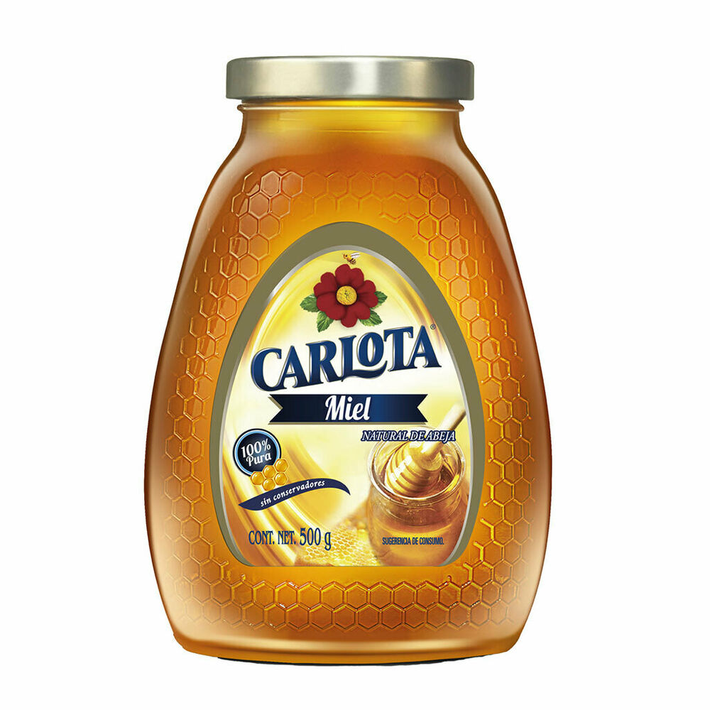 Miel de abeja Carlota 500 g image number 0