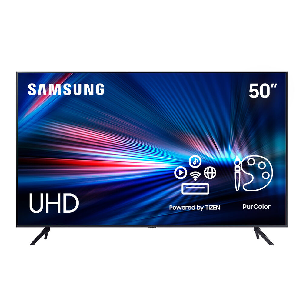 Pantalla Samsung 50 Pulg 4K LED Smart TV UN50AU7000FXZX image number 0