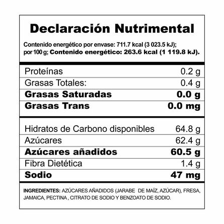 Mermelada McCormick Sabores de México fresa y jamaica 270 g image number 1