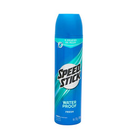 Desodorante Antitranspirante En Aerosol Speed Stick Waterproof Fresh 91 G image number 1