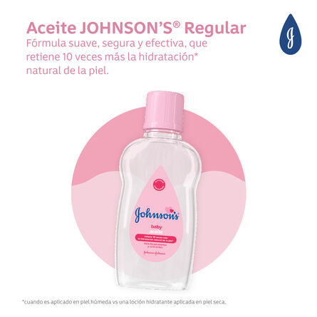 Aceite para bebe JOHNSON'S 200ml image number 2