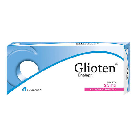 Glioten 2.5 mg Oral 10 Tabletas image number 0