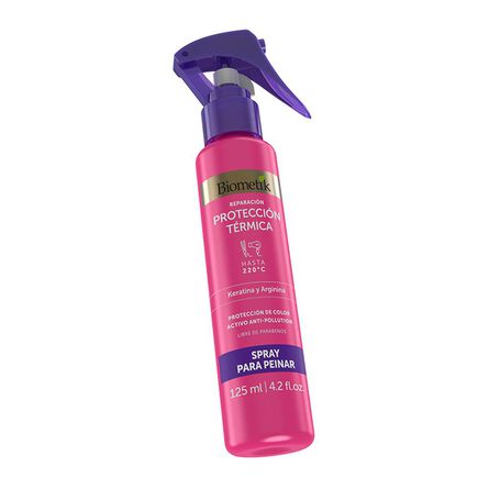 Spray Para Peinar Biometík Protección Térmica Reparación Keratina y Arginina 125 ml image number 1