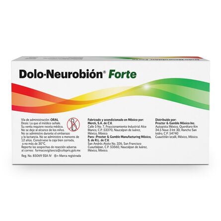 Dolo Neurobion Fte 50/50/mg Tab 10 image number 1