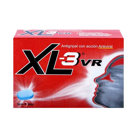 Xl-3 Antigripal, Antiviral 24 Tabletas image number 2