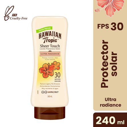 Protector Solar Hawaiian Tropic Sheer Touch FPS 30+ 240 ml image number 1