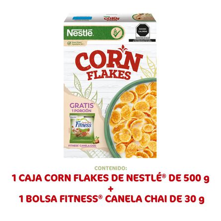 Cereal Nestlé Corn Flakes sin Gluten 500 g image number 2