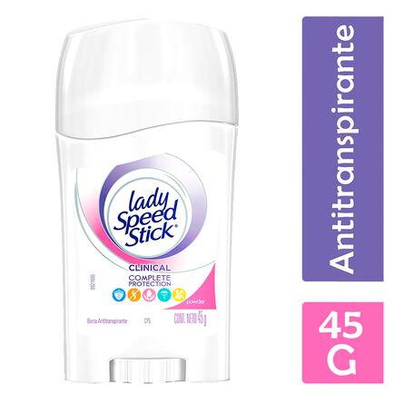 Desodorante Antitranspirante En Barra Lady Speed Stick Clinical Powder 45 G image number 3